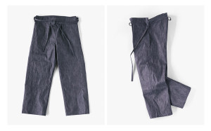 商品の入荷：#2 . TUKI Karate Pants(Indigo / Blue Black / Ink
